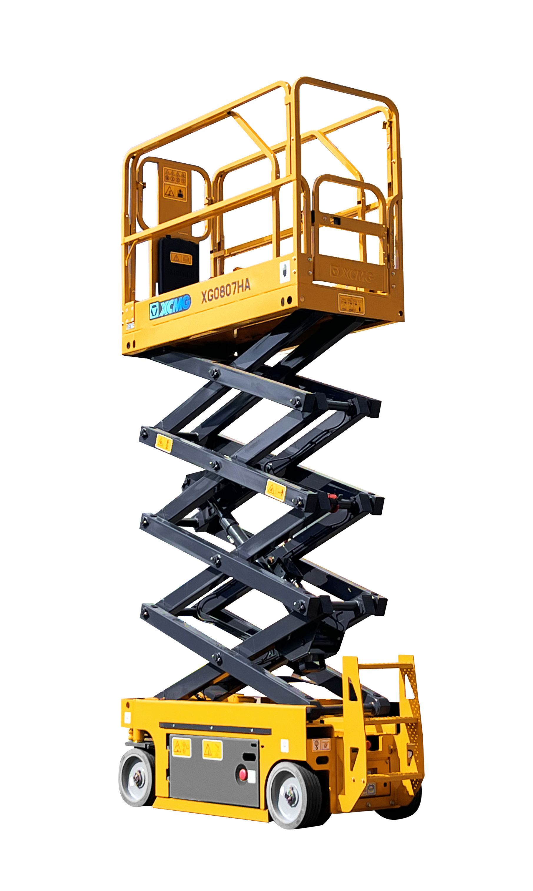 剪叉式移动起落工作平台