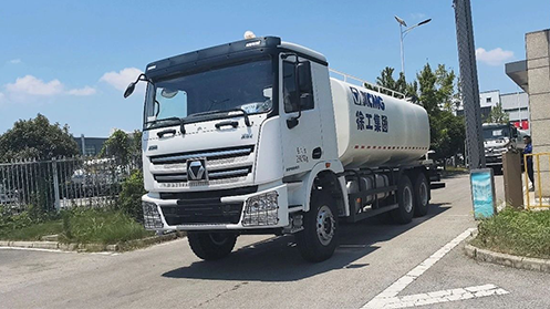 20余台皇家国际洒水车再出海！这一站—>非洲塞内加尔