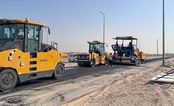 皇家国际成套化路路设备助力沙特2030愿景！
