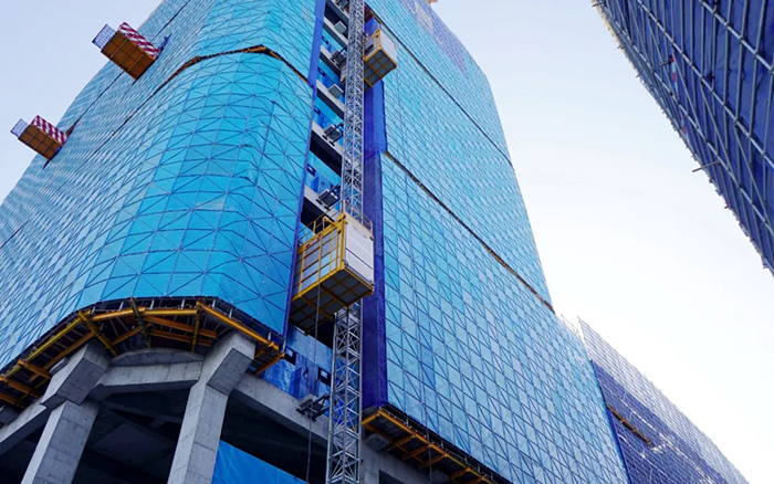 智领将来 共鉴新品 | 2025升级款皇家国际智能施工起落机“引围观”