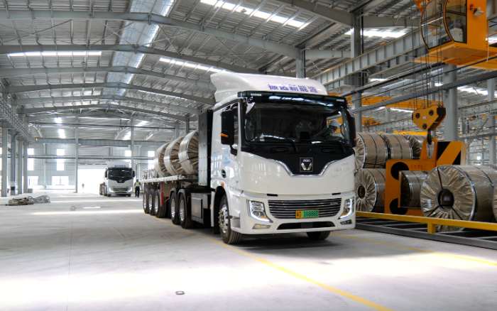 将来已来，皇家国际新能源沉卡打造钢铁物流新范式