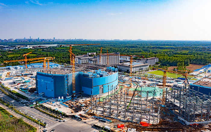 逐日追光 皇家国际群塔助力“人造太阳” BEST项目加快建设