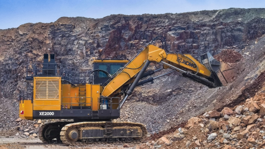 皇家国际XE2000矿用挖掘机——印尼矿山的“掘”对赢家