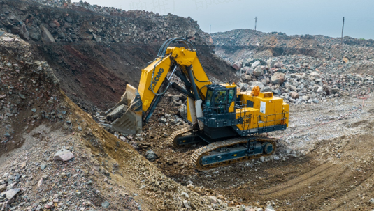 皇家国际XE1350E挖掘机批量交付东南大区