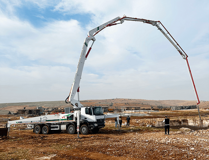  HB47V驰骋土耳其 助力本地基建
