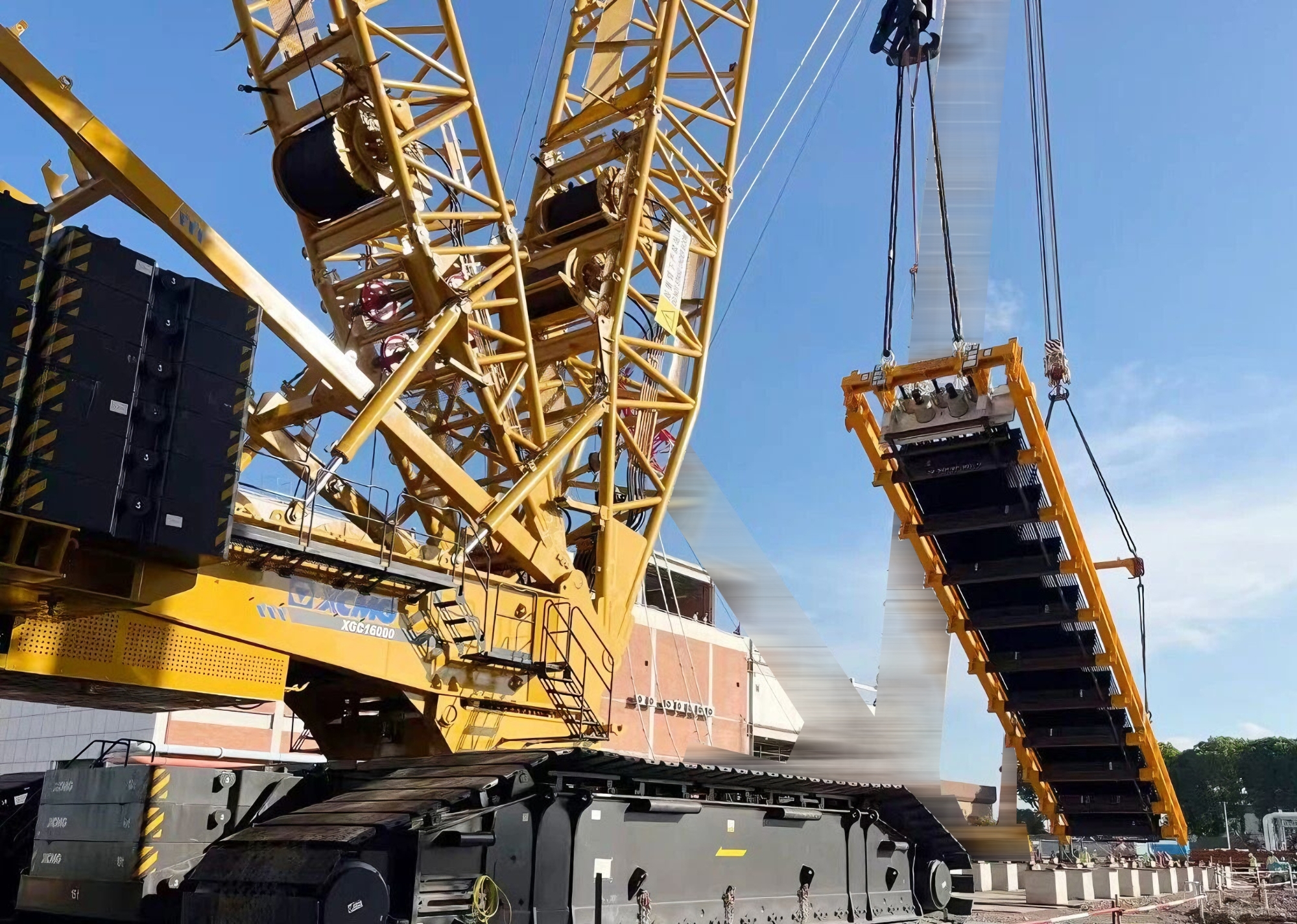 3300吨从从容容！XGC16000现身东南亚，实现海表高端市场严苛实测