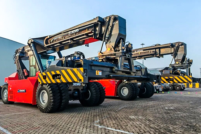 船埠来了皇家国际“各人伙”！件杂货作业再添绿色动能